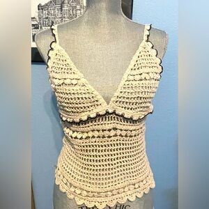Forever 21 Crochet Tank Top